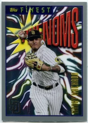 MANNY MACHADO 2023 Flashbacks FINEST PHENOMS SILVER BORDER SP #109 QTY • $3.99