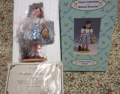 Nmib  1999  Madame Alexander Dorothy W/toto Figurine - Classic Collectibles • $35