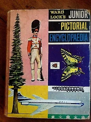 Ward Lock's Junior Pictorial Encyclopedia 1963 ~ Vintage Copy. Stamped Calcutta  • £4.75
