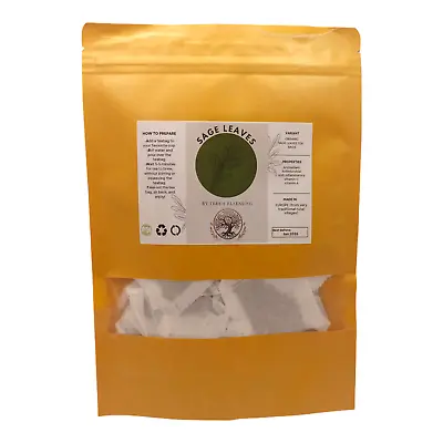 Sage Leaves Tea Bags Organic Sage Leaves • £26.99