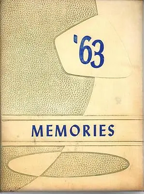 1963 Madrid-waddington Central School Yearbook Memories Madrid Ny • $29.99
