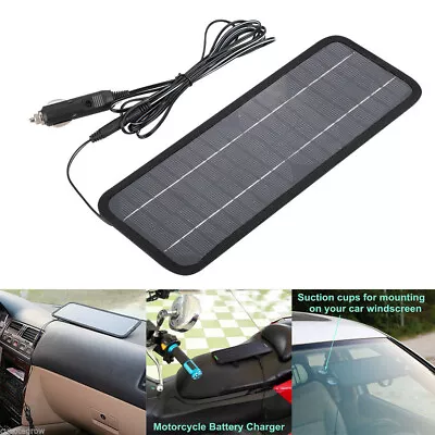$28.98 • Buy 12V Solar Panel Bank Power Portable Solar Battery Charger For Car Auto Boat ε