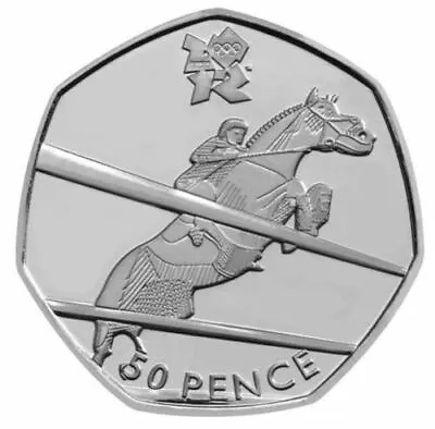 £1.40 • Buy 50 Pence Coin London Olympics  Equestrain