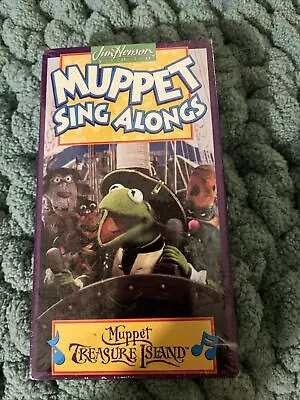 NEW Muppet Sing Alongs - VHS Video Tape - Treasure Island - Jim Henson • $12