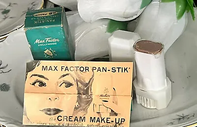 Vintage Max Factor Hollywood Pan-stik   Cream Make Up New 25-pancro • $89.99