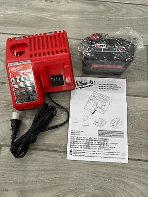 Milwaukee M12 & M18 Charger And XC 3.0 Battery Combo Kit - GENUINE BRAND NEW! • $54.99