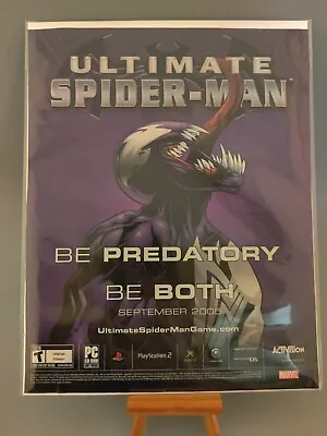 £8.64 • Buy Ultimate Spider-Man 2005 PS2 XBox Venom 8.5 X10.75  ORIGINAL  Advertisement Cut