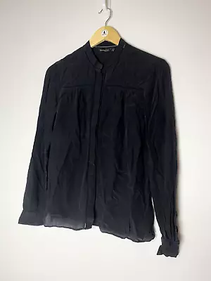 Massimo Dutti Women's Shirt Size EUR 38/AUS 8/10 100% Silk Good Cond Free Post • $35