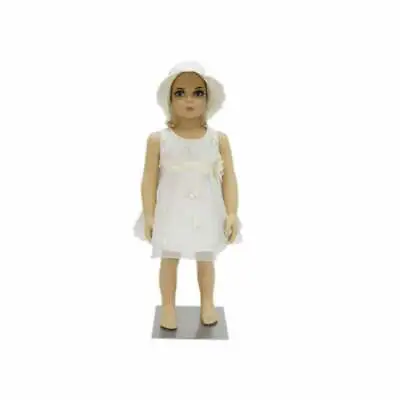 Realistic Standing 1-2 Year Old Plastic Unisex Child Mannequin With Turning Arms • $94.05