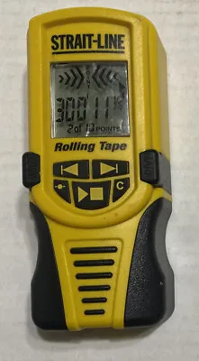 Strait-Line Rolling Tape Electronic Tape Measurements Tool Tested Working • $5.84
