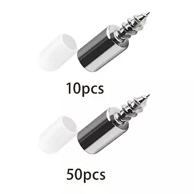 Integrated Self Tapping Screws For Furniture Wardrobe Glass Dragging Shelves • $13.64