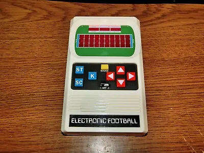 Vintage 2000 Mattel Classic Football Electronic Handheld Game Tested Works • $24.95