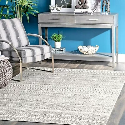 Rugs Area Rugs 5x8 Area Rug Carpets Modern Large Bedroom Gray Living Room Rugs • $73.99