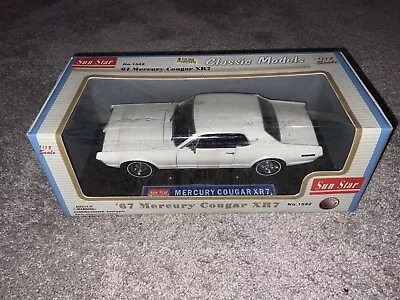 Sun Star 1967 MERCURY COUGAR XR7 1:18 Scale Die Cast Toy Car Replica Sunstar • $99.99