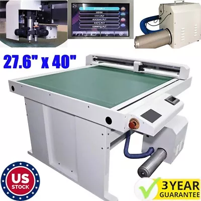 27.6 X40  Flatbed Paper Cutter Cutting Plotter For Crafts Labels CCD Camera • $8904.62