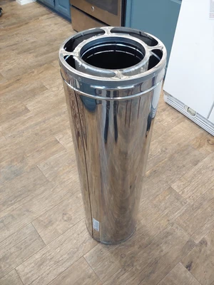 $200 • Buy DuraVent 6DP-36SS 6  X 36  Stainless Steel Triple-Wall Chimney Stove Pipe
