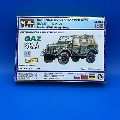 Tonda 1:35 Gaz-69 A Soviet 4wd Army Jeep • $20