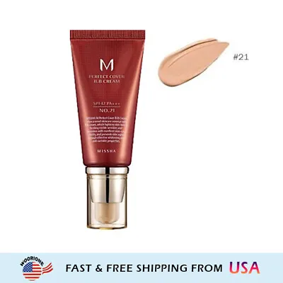 [Missha] M Perfect  Cover BB Cream SPF42 PA+++ 50ml (Choose Option) - US SELLER • $13.99