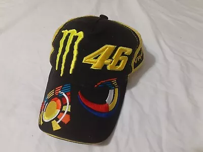 Valentino Rossi Monster Energy 46 Hat Snapback Trucker Cap MotoGP Motorcycle • $39.99