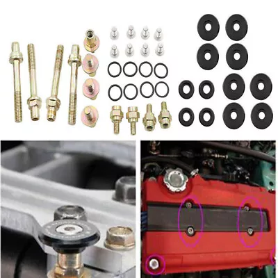 Engine Valve Cover Washer Nut Bolt Kits For Honda Civic Acura B-Series B16 B18 • $15.69