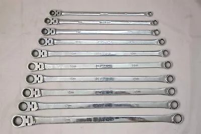 Matco Tools 10 Piece 0° Flex Ratcheting Extra Long Wrench Set • $290