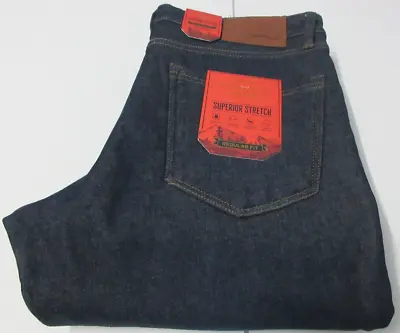 Weatherproof Vintage Superior Stretch Regular Fit Fleece Lined Denim Jeans 34/32 • $39.99