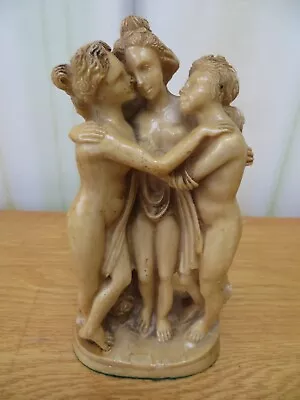 Vintage “The Three Graces”Resin Figurine Statuette – Marked A. Giannetti • £25