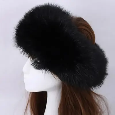 £5.97 • Buy Unisex Russian Women Faux Fur Ski Headband Hat Fluffy Winter Warm Ear Flap Cap