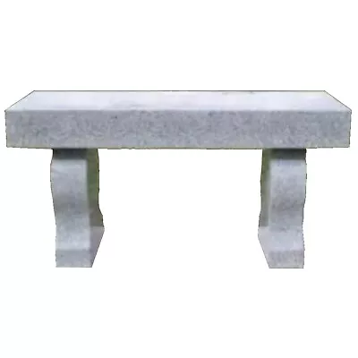 Granite Memorial Bench - Cemetery Headstone Companion - Engraving Available • $1549