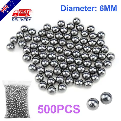 6mm Stainless Steel Loose Bearing Ball Replacement Bike Bicycle Cycling 500pcs • $14.07