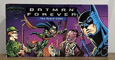 Vintage 1995 Batman Forever Board Game - Complete & Never Used Damage To Lid • $12.87