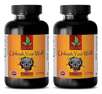 Testosterone Booster P6 Extreme - UNLEASH YOUR WOLF 2B - Panax Herbal Tea • $36.16