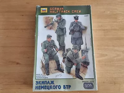 £0.99 • Buy Zvezda Scale 1/35 German Halftrack Crew New And Sealed