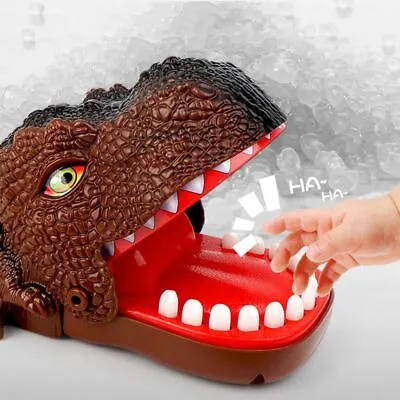 Hand-biting Crocodile Toy Trick Alligator Dentist Game Dinosaur Bite Finger Toy • $15.80