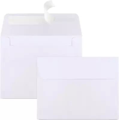 70 Packs Invitation Envelopes A2 Envelopes White Postcard Envelopes Envelopes • $10.92