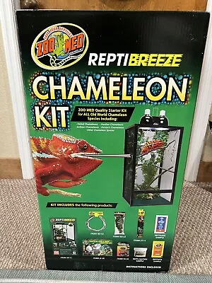 Reptile Cage - Zoo Med ReptiBreeze Chameleon Kit • $89