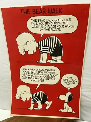 Vintage Schulz Peanuts Snoopy Schroeder Posters 15x10 • $29.98