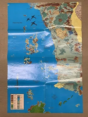 Dungeons & Dragons Forgotten Realms MAP ONLY 1085xxx0701 From Boxed Set 1993 • $49.99