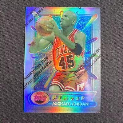 1995 Topps Finest Michael Jordan W/coating Refractor #331 With Free Ship! • $999