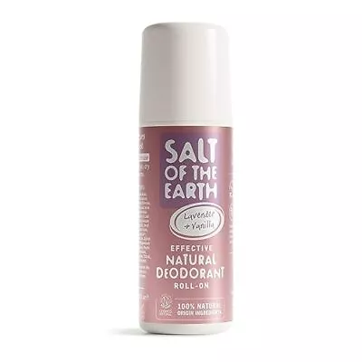 Salt Of The Earth Natural Deodorant Roll On Lavender & Vanilla - 100% Natural... • £9.67