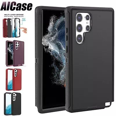 Case For Samsung Galaxy S22 S21 Ultra Note20 FE Heavy Duty Shockproof Cover • $11.99