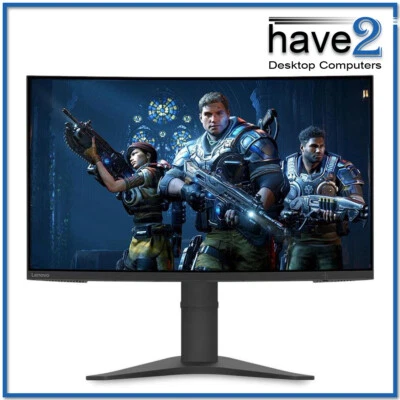 $396 • Buy LENOVO G27c-10 Curved Gaming Monitor: New 27” Full-HD FreeSync Display, Raven