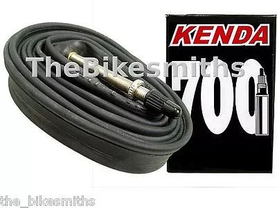 KENDA 700c X 20-23/ 25 /28 X 80mm Threaded Presta XXX Long Valve Road Bike Tube • $12