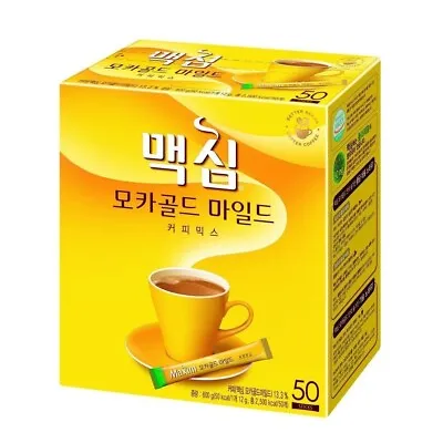 New Maxim MOCHA GOLD MILD Instant Coffee Mix 50 Sticks K-food • $30