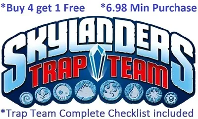 $24.95 • Buy *Skylanders Trap Team Complete UR Set W Checklist*$6.98Minimum*Buy 4=1Free👾