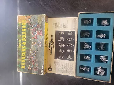 $17 • Buy Vintage Dungeons And Dragons Miniatures Lot /  X2 Grenadier, TSR, Ral Partha
