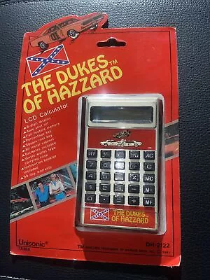 Vintage The Dukes Of Hazzard LCD Calculator 1981 New In Package  • $25