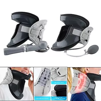 Neck Traction Device Neck Support Adjustable Home Care Device Neck Stretch Spine • £41.36