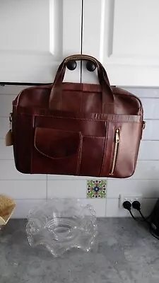   Leather Laptop Bag  • $39.99