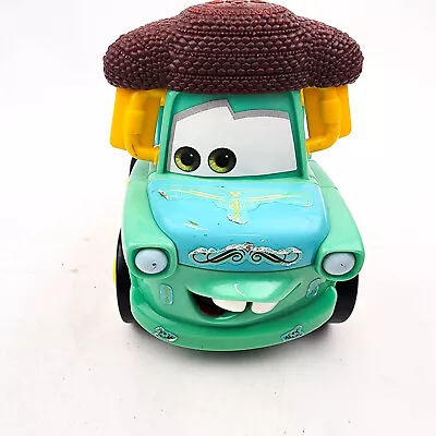 Mattel Disney Pixar Cars Matador Mater EL MATERDOR Shake N Go Car Toy 2009 FLAWS • $13.49
